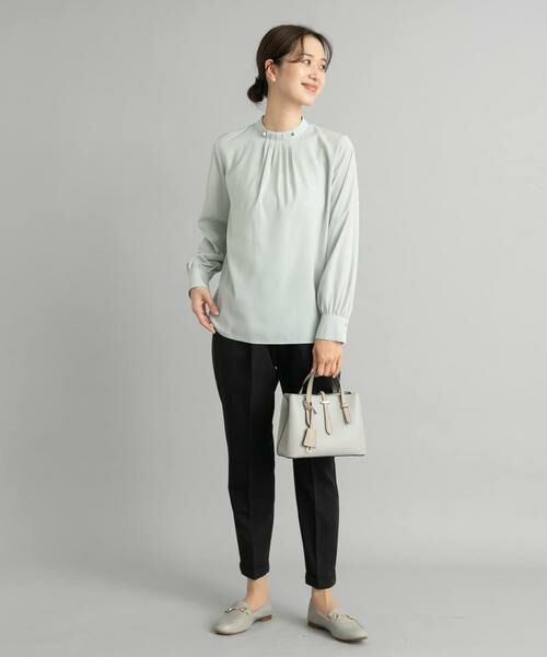 URBAN RESEARCH DOORS / アーバンリサーチ ドアーズ シャツ・ブラウス | ボタンポイントタックブラウス | 詳細7