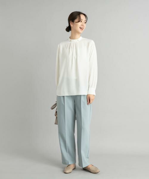 URBAN RESEARCH DOORS / アーバンリサーチ ドアーズ シャツ・ブラウス | ボタンポイントタックブラウス | 詳細26