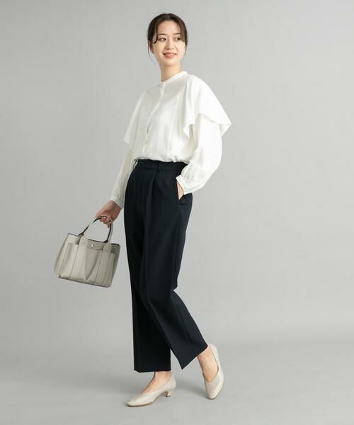 URBAN RESEARCH DOORS / アーバンリサーチ ドアーズ その他パンツ | ダブルクロストラウザーパンツ | 詳細8