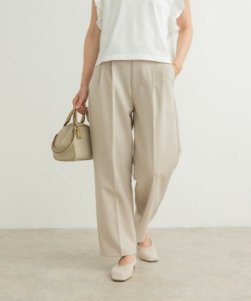 URBAN RESEARCH DOORS / アーバンリサーチ ドアーズ その他パンツ | 2タックストレートパンツ | 詳細13