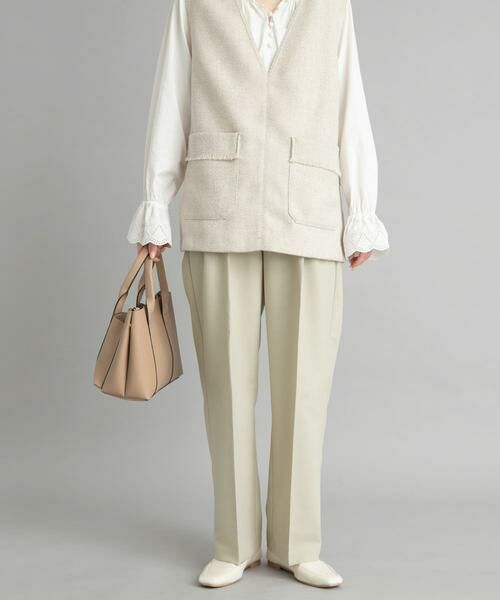 URBAN RESEARCH DOORS / アーバンリサーチ ドアーズ その他パンツ | 2タックストレートパンツ | 詳細18