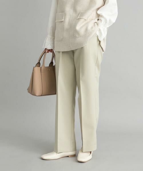 URBAN RESEARCH DOORS / アーバンリサーチ ドアーズ その他パンツ | 2タックストレートパンツ | 詳細21