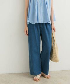 URBAN RESEARCH DOORS / アーバンリサーチ ドアーズ デニムパンツ | 2タックギャザーデニムパンツ