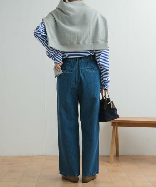 URBAN RESEARCH DOORS / アーバンリサーチ ドアーズ デニムパンツ | 2タックギャザーデニムパンツ | 詳細12