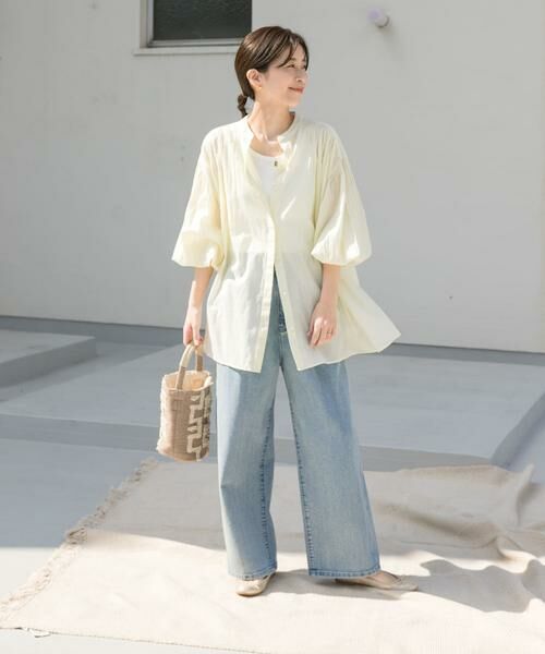 URBAN RESEARCH DOORS / アーバンリサーチ ドアーズ デニムパンツ | 2タックギャザーデニムパンツ | 詳細29