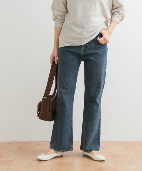 URBAN RESEARCH DOORS / アーバンリサーチ ドアーズ デニムパンツ | ストレッチフレアデニムパンツ | 詳細1