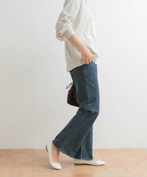 URBAN RESEARCH DOORS / アーバンリサーチ ドアーズ デニムパンツ | ストレッチフレアデニムパンツ | 詳細11