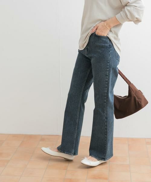 URBAN RESEARCH DOORS / アーバンリサーチ ドアーズ デニムパンツ | ストレッチフレアデニムパンツ | 詳細3