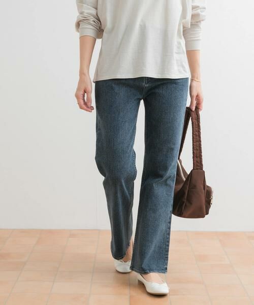 URBAN RESEARCH DOORS / アーバンリサーチ ドアーズ デニムパンツ | ストレッチフレアデニムパンツ | 詳細7