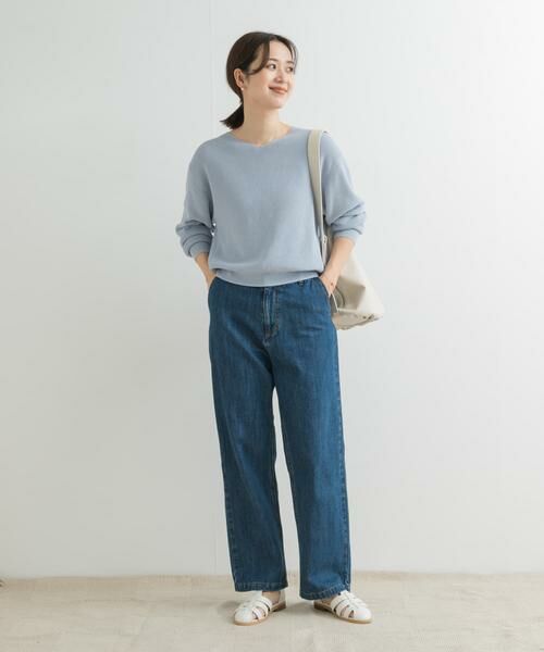 URBAN RESEARCH DOORS / アーバンリサーチ ドアーズ デニムパンツ | デニムワイドパンツ | 詳細10