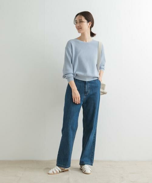 URBAN RESEARCH DOORS / アーバンリサーチ ドアーズ デニムパンツ | デニムワイドパンツ | 詳細12