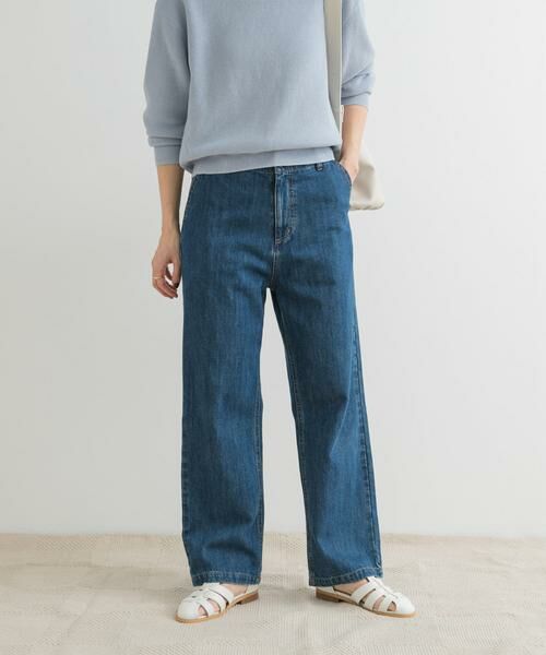 URBAN RESEARCH DOORS / アーバンリサーチ ドアーズ デニムパンツ | デニムワイドパンツ | 詳細2