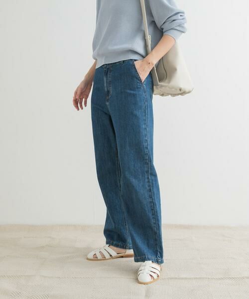 URBAN RESEARCH DOORS / アーバンリサーチ ドアーズ デニムパンツ | デニムワイドパンツ | 詳細6