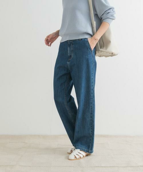 URBAN RESEARCH DOORS / アーバンリサーチ ドアーズ デニムパンツ | デニムワイドパンツ | 詳細7