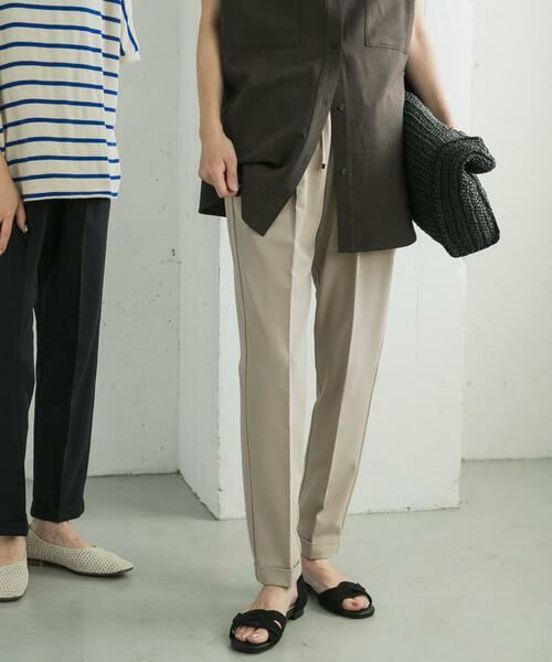 URBAN RESEARCH DOORS / アーバンリサーチ ドアーズ その他パンツ | 『3サイズ展開』ストレッチテーパードイージーパンツ | 詳細25