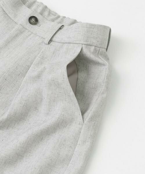 URBAN RESEARCH DOORS / アーバンリサーチ ドアーズ ショート・ハーフ・半端丈パンツ | 『セットアップ対応』 ワンタックハーフパンツ | 詳細11