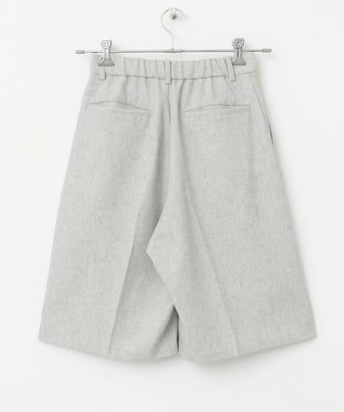 URBAN RESEARCH DOORS / アーバンリサーチ ドアーズ ショート・ハーフ・半端丈パンツ | 『セットアップ対応』 ワンタックハーフパンツ | 詳細12