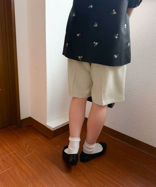 URBAN RESEARCH DOORS / アーバンリサーチ ドアーズ ショート・ハーフ・半端丈パンツ | 『セットアップ対応』 ワンタックハーフパンツ | 詳細20