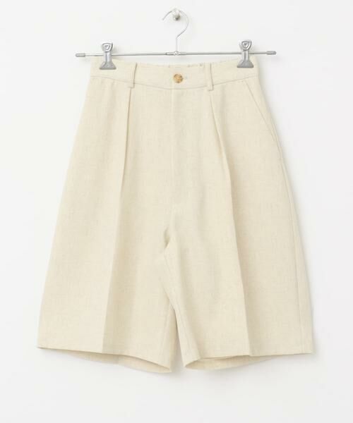 URBAN RESEARCH DOORS / アーバンリサーチ ドアーズ ショート・ハーフ・半端丈パンツ | 『セットアップ対応』 ワンタックハーフパンツ | 詳細23