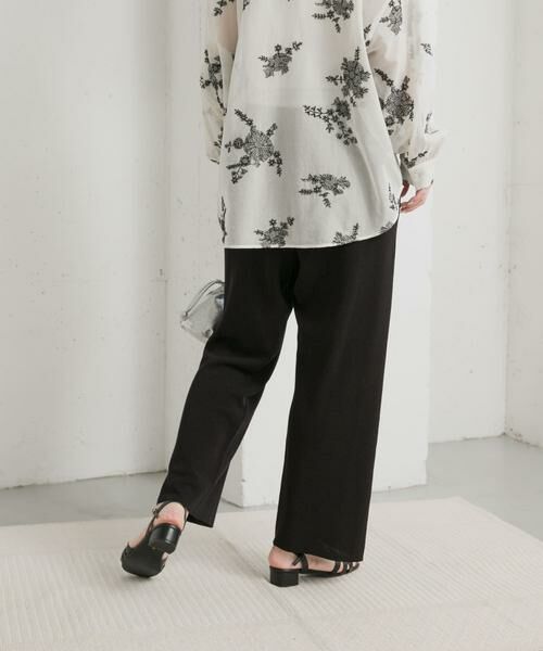 URBAN RESEARCH DOORS / アーバンリサーチ ドアーズ その他パンツ | リネン混ニットパンツ | 詳細4