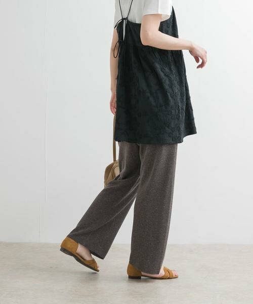 URBAN RESEARCH DOORS / アーバンリサーチ ドアーズ その他パンツ | リネン混ニットパンツ | 詳細15