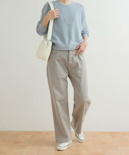 URBAN RESEARCH DOORS / アーバンリサーチ ドアーズ その他パンツ | 製品染めカラーパンツ(グレー系その他)