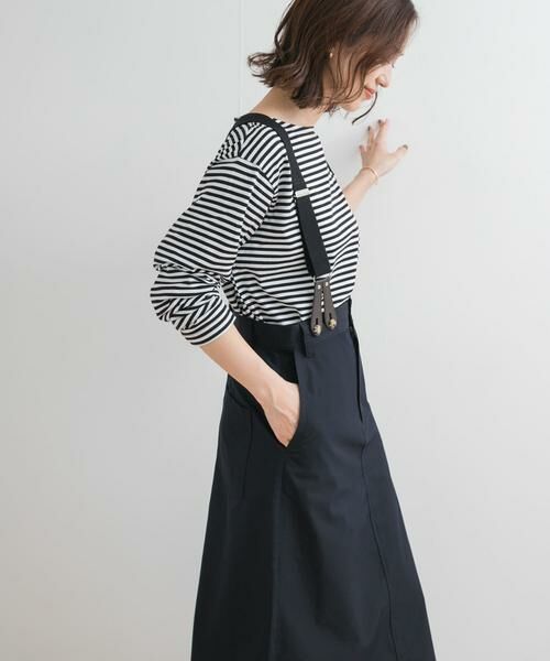 URBAN RESEARCH DOORS / アーバンリサーチ ドアーズ スカート | サスペンダートラペーズスカート | 詳細10