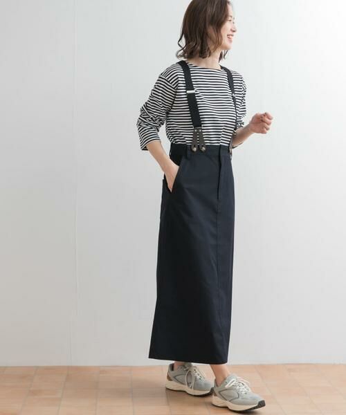 URBAN RESEARCH DOORS / アーバンリサーチ ドアーズ スカート | サスペンダートラペーズスカート | 詳細6