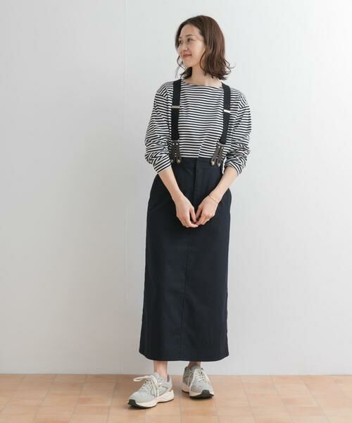 URBAN RESEARCH DOORS / アーバンリサーチ ドアーズ スカート | サスペンダートラペーズスカート | 詳細9