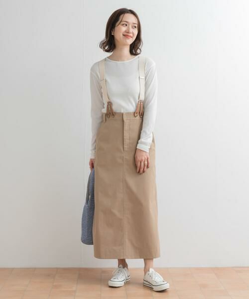 URBAN RESEARCH DOORS / アーバンリサーチ ドアーズ スカート | サスペンダートラペーズスカート | 詳細22