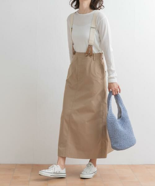 URBAN RESEARCH DOORS / アーバンリサーチ ドアーズ スカート | サスペンダートラペーズスカート | 詳細17