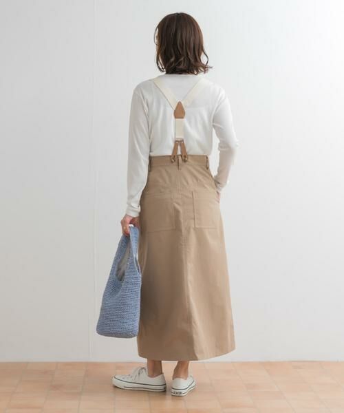 URBAN RESEARCH DOORS / アーバンリサーチ ドアーズ スカート | サスペンダートラペーズスカート | 詳細18