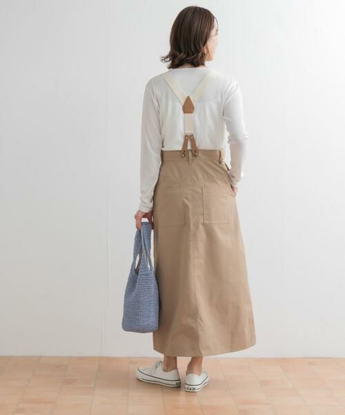 URBAN RESEARCH DOORS / アーバンリサーチ ドアーズ スカート | サスペンダートラペーズスカート | 詳細19