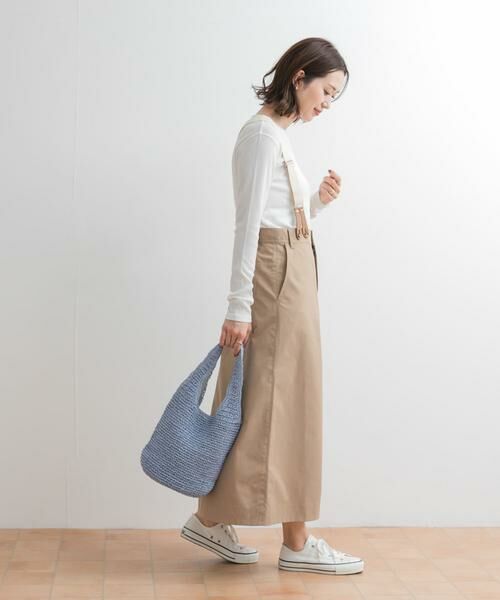 URBAN RESEARCH DOORS / アーバンリサーチ ドアーズ スカート | サスペンダートラペーズスカート | 詳細21