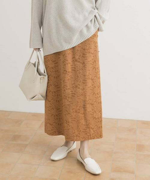 URBAN RESEARCH DOORS / アーバンリサーチ ドアーズ スカート | ジャガードストレートスカート | 詳細1