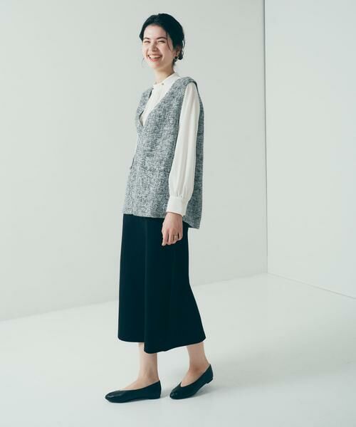 URBAN RESEARCH DOORS / アーバンリサーチ ドアーズ スカート | ダンボールニットストレートスカート | 詳細13
