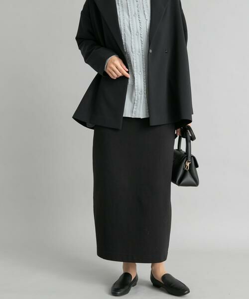 URBAN RESEARCH DOORS / アーバンリサーチ ドアーズ スカート | ダンボールニットストレートスカート | 詳細2