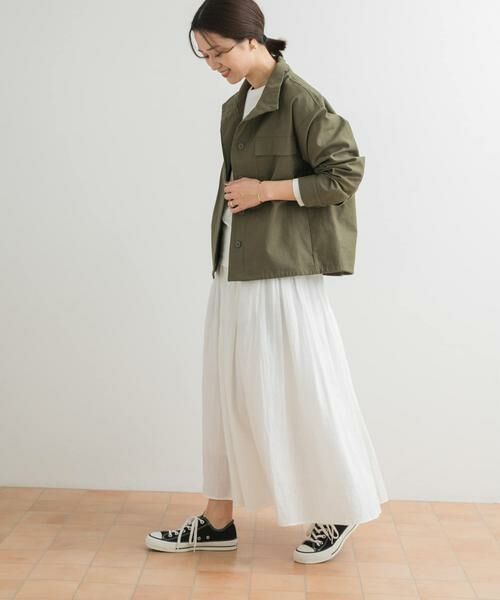 URBAN RESEARCH DOORS / アーバンリサーチ ドアーズ スカート | ダブルガーゼボリュームスカート | 詳細11