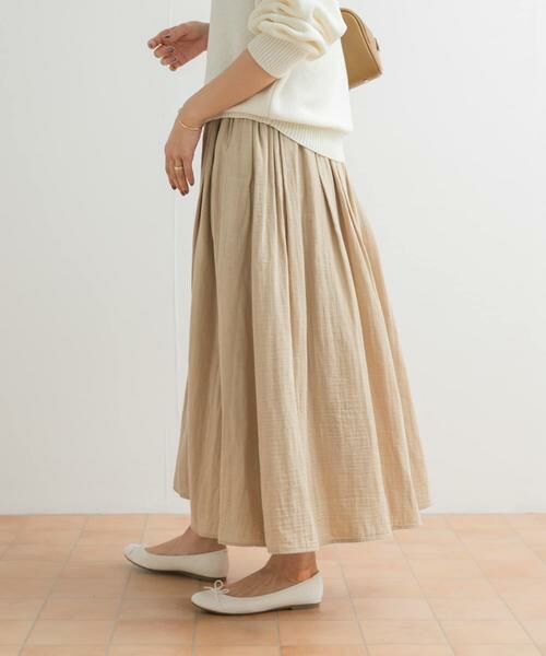 URBAN RESEARCH DOORS / アーバンリサーチ ドアーズ スカート | ダブルガーゼボリュームスカート | 詳細16