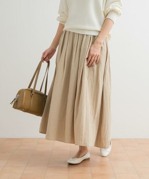 URBAN RESEARCH DOORS / アーバンリサーチ ドアーズ スカート | ダブルガーゼボリュームスカート | 詳細18