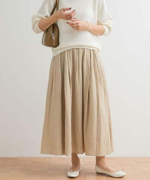 URBAN RESEARCH DOORS / アーバンリサーチ ドアーズ スカート | ダブルガーゼボリュームスカート | 詳細23