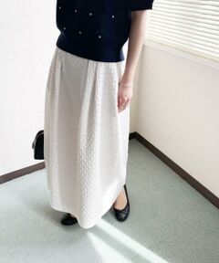 URBAN RESEARCH DOORS / アーバンリサーチ ドアーズ スカート | ジャガードコクーンスカート