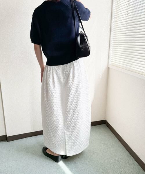 URBAN RESEARCH DOORS / アーバンリサーチ ドアーズ スカート | ジャガードコクーンスカート | 詳細5