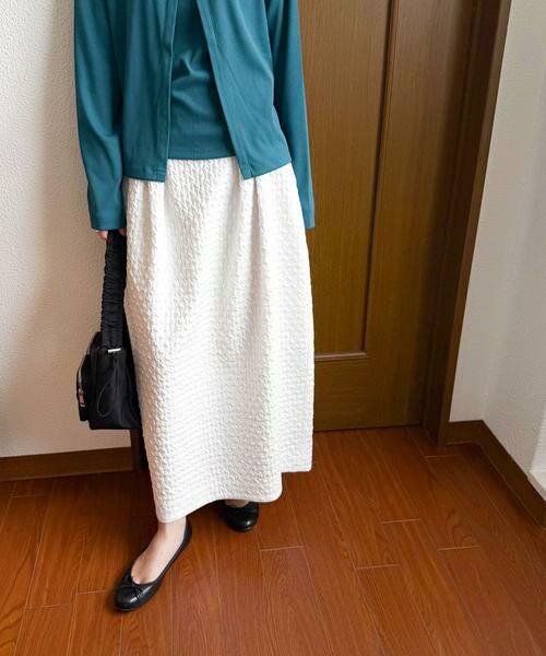 URBAN RESEARCH DOORS / アーバンリサーチ ドアーズ スカート | ジャガードコクーンスカート | 詳細6