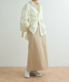 URBAN RESEARCH DOORS / アーバンリサーチ ドアーズ スカート | 製品染めカラースカート