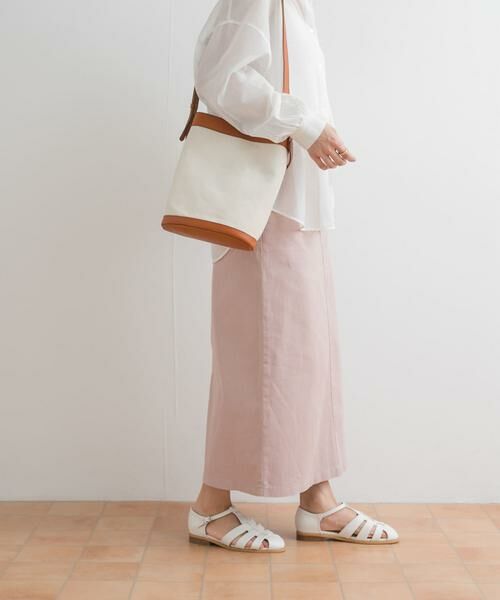 URBAN RESEARCH DOORS / アーバンリサーチ ドアーズ スカート | 製品染めカラースカート | 詳細1