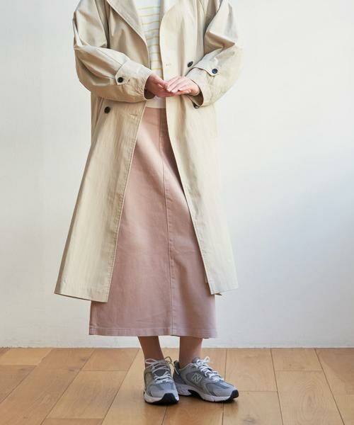 URBAN RESEARCH DOORS / アーバンリサーチ ドアーズ スカート | 製品染めカラースカート | 詳細13