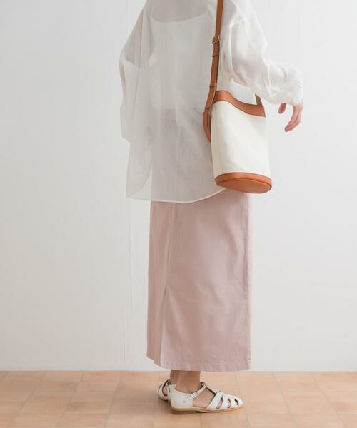 URBAN RESEARCH DOORS / アーバンリサーチ ドアーズ スカート | 製品染めカラースカート | 詳細2