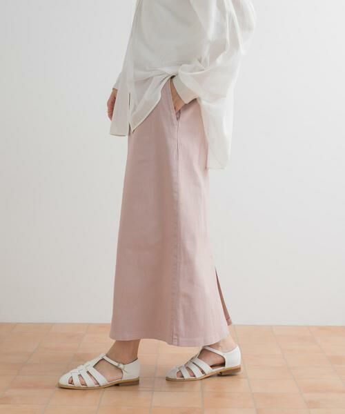 URBAN RESEARCH DOORS / アーバンリサーチ ドアーズ スカート | 製品染めカラースカート | 詳細4