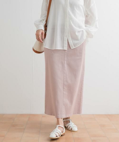 URBAN RESEARCH DOORS / アーバンリサーチ ドアーズ スカート | 製品染めカラースカート | 詳細6